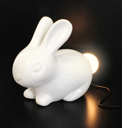 썩유케이 토끼 램프 Suck UK Bunny Lamp