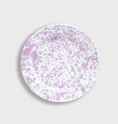 크로우캐년 플랫 플레이트 퍼플 마블 CrowCanyonHome Flat Plate Purple Marble