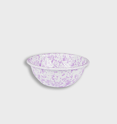 크로우캐년 시리얼볼 퍼플 마블 CrowCanyonHome Cereal bowl Purple Marble