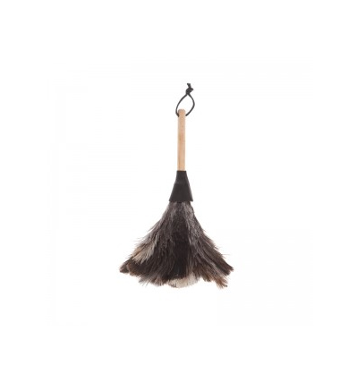 Sahlins Struts Duster Genuine Ostrich Feathers Leather 15cm 살린 스트루츠 타조 먼지떨이