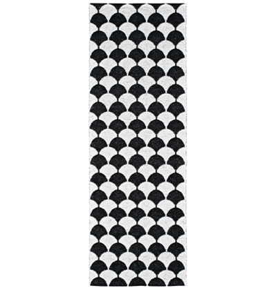 브리타스웨덴 러그 게르다 블랙 PVC러그 70 * 150cm
