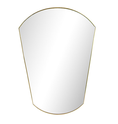엔클레버링 타원형 골드프레임 벽거울 &amp;KLEVERING Mirror Gold Oval