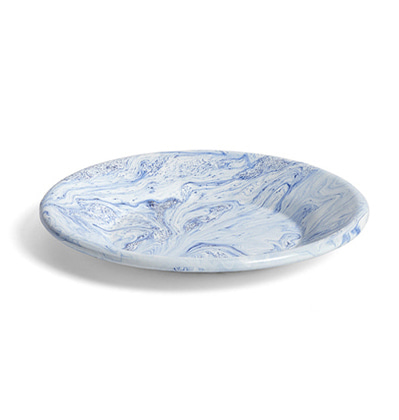 헤이 소프트 아이스 런치 플레이트 블루 HAY Soft Ice Lunch Plate Blue