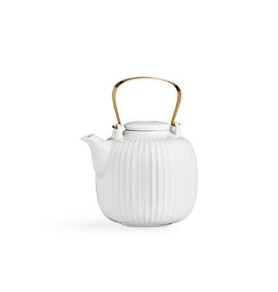 케흘러 하머소이 티팟 화이트 Kahler Hammershoi Teapot White 1.2L