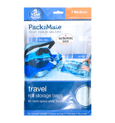 PackMate Travel roll storage bags Medium (2장)