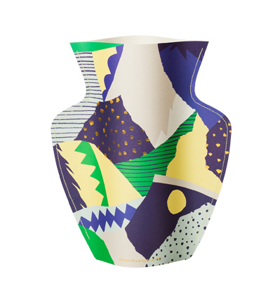 옥타에보 페이퍼베이스 스트롬볼리 Octaevo Paper Flower Vase -- Stromboli