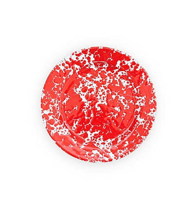 크로우캐년 플랫 플레이트 레드 마블 CrowCanyonHome Flat Plate Red Marble