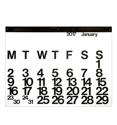 [프리오더 세일]Stendig Calendar 2017 