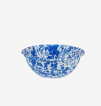크로우캐년 시리얼볼 블루 마블 CrowCanyonHome Cereal bowl Blue Marble