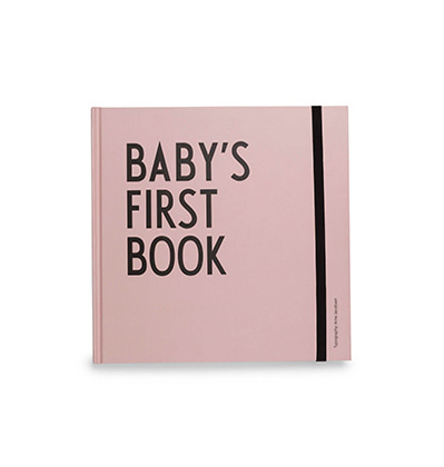디자인레터스 아기 앨범 Design Letters Baby&#039;s First Book girl