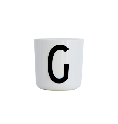 디자인레터스 알파벳컵 Design Letters AJ Melamine Cup G