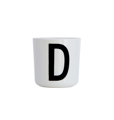 디자인레터스 알파벳컵 Design Letters AJ Melamine Cup D