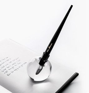 100% Mizutama Glass Stand Pen Set 페로칼리엔테 유리 물방울 펜+스탠드 세트