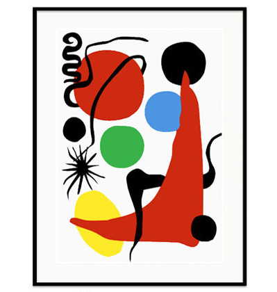 알렉산더 칼더 그림액자 Green Ball, 1971 Alexander Calder