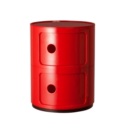 레아크 재팬 데스크 캐비넷 Reac Japan Desk Top Cabinet Red (Componibili Reproduct)