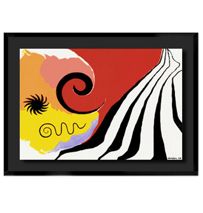 Pinwheel and flow, 1958 - Alexander Calder 알렉산더 칼더 그림액자