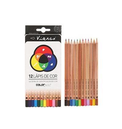 비아르쿠 색연필 (색각 이상자들을 위한 색연필) Viarco Color ADD Pencil