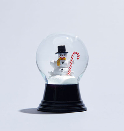 스노우볼 눈사람과 캔디 오리지널 비엔나 스노우글로브 Original Vienna Snowglobes 80mm