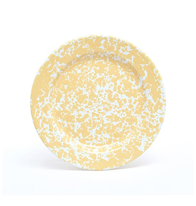 크로우캐년 플랫 플레이트 옐로우 마블 CrowCanyonHome Flat Plate Yellow Marble