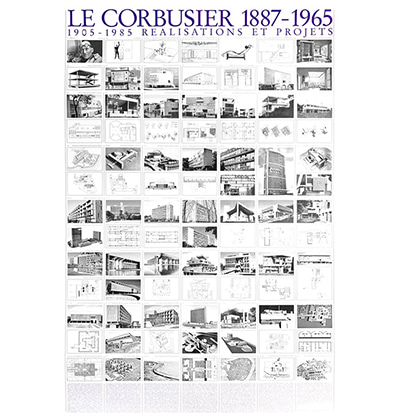 르 코르뷔지에 프로젝트 포스터 액자 Le Corbusier Realisations et Projects