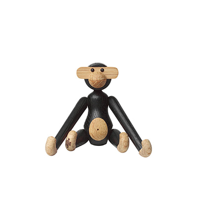 카이 보예센 원숭이 Kay Bojesen Monkey Mini Black Stained Oak (로젠달 원숭이 몽키 미니)