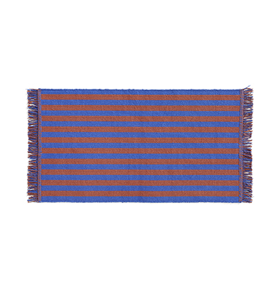 헤이 스트라이프 앤 스트라이프 도어매트 카카오 스카이 HAY Stripes and Stripes Door Mat  95*52 Cacao Sky