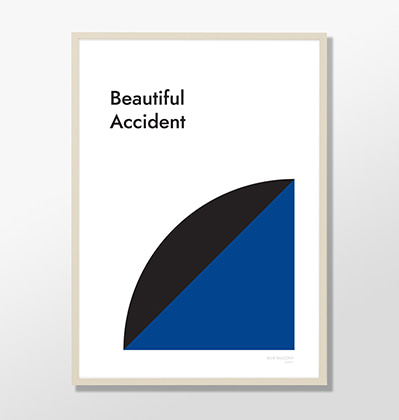 블루발코니 포스터 액자 뷰티풀 엑시던트 Blue Balcony Poster Beautiful Accident