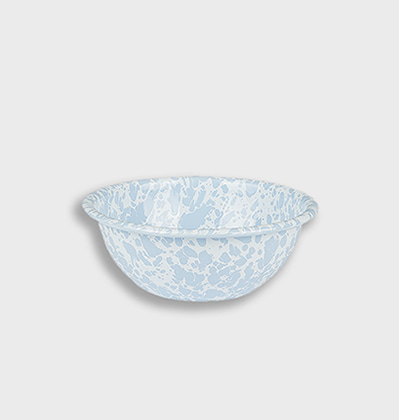 크로우캐년 시리얼볼 베이비블루 마블 CrowCanyonHome Cereal bowl BabyBlue Marble