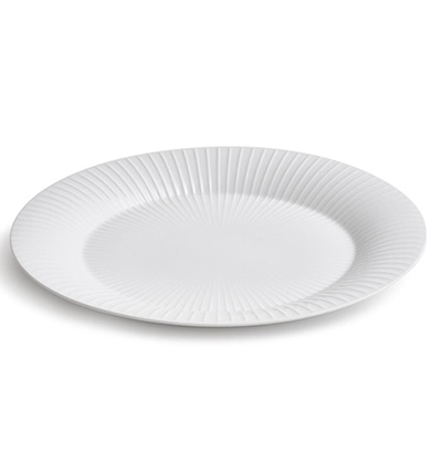 케흘러 하머소이 오발 서빙 디시 화이트 Kahler Hammershoi Oval Serving Dish 34cm White 도자기그릇