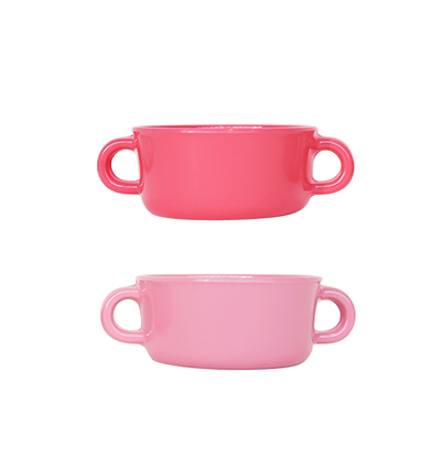 더리빙팩토리 글램핑크 스프보울세트 Glam Pink Soup Bowl Set