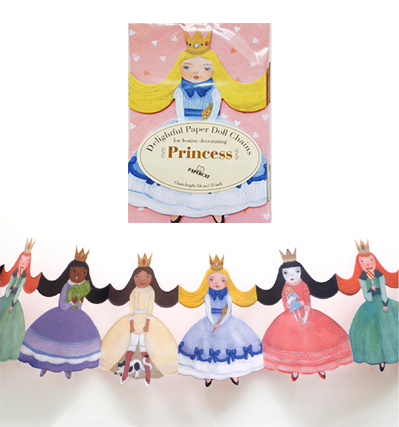 Papercat Paper Doll Chains Princess