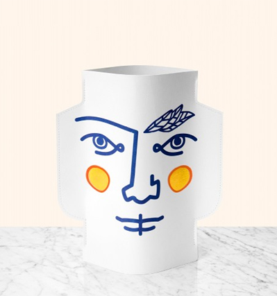 옥타에보 페이퍼 베이스 Octaevo Paper Flower Vase -- Janus