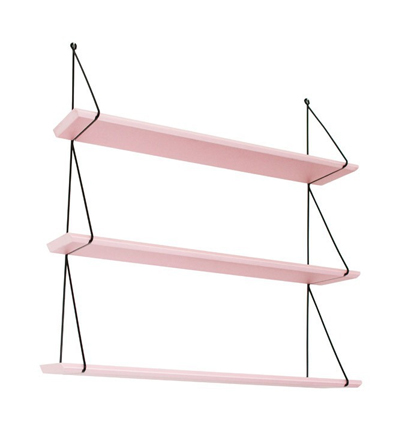 Rose in april - Set of 3 Shelves Babou Light Pink