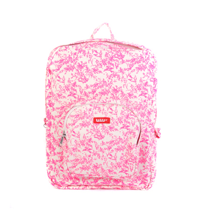 베이커 캔버스 백팩 bakker Canvas Backpack jouy neon pink
