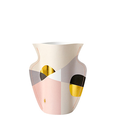 옥타에보 페이퍼베이스 미니 시에나 Octaevo Paper Flower Vase -- Mini Siena